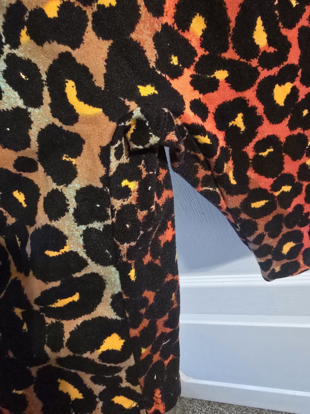 Fashion Nova SPOTTING DRAMA Leopard Print Multicolor Stretch Romper SZ XL - Picture 6 of 6